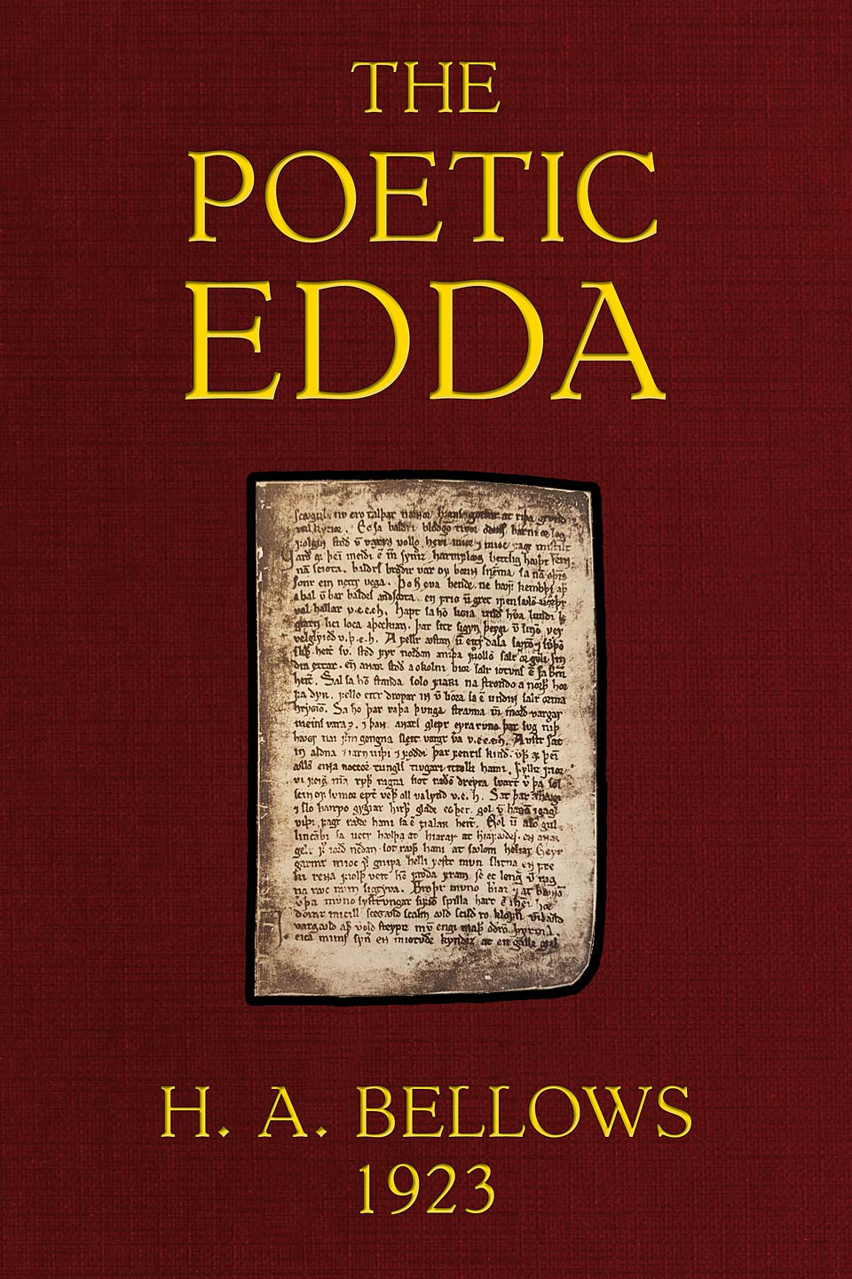 Poetic Edda cover